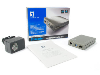 LevelOne 10/100/1000BASE-T to 1000BASE-X SFP Converter – image 6
