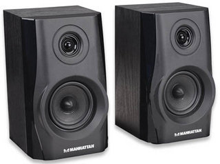 Manhattan 2900 2-way Black Wired – image 1