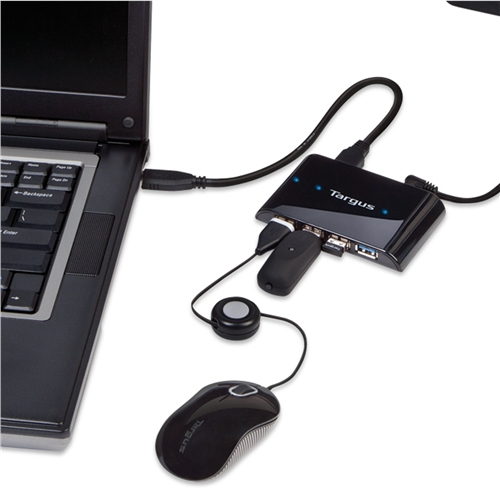 Targus ACH119EU interface hub 5000 Mbit/s Black – image 4