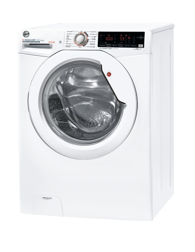 Hoover H-WASH 300 PLUS H3DSQ485TAME/-84 washer dryer Freestanding Front-load White – image 2