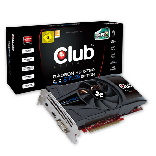 CLUB3D CGAX-67924 graphics card AMD Radeon HD6790