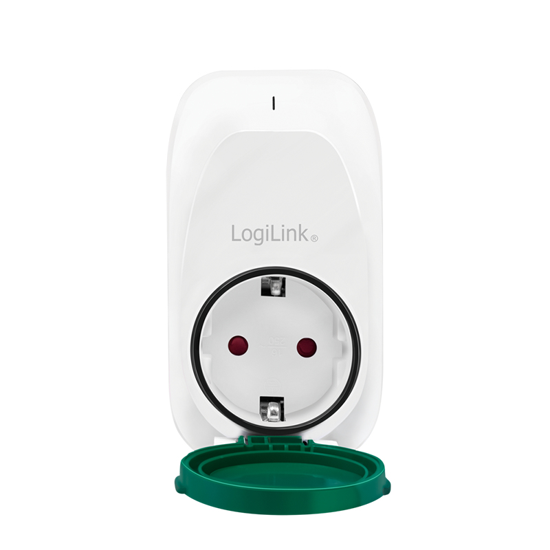 LogiLink EC0008 smart plug Green, White – image 5