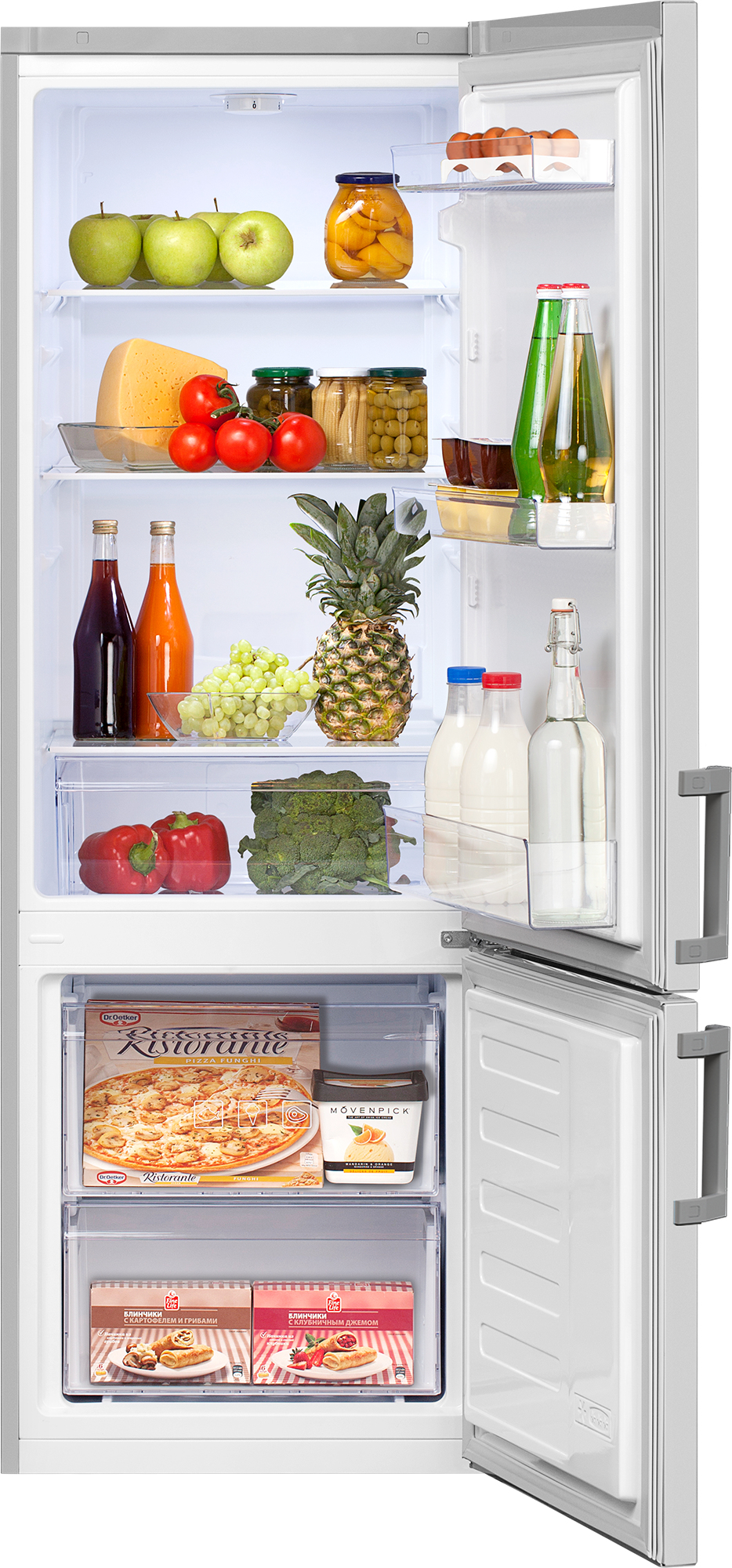 Beko RCSK240M31SN fridge-freezer Freestanding – image 2