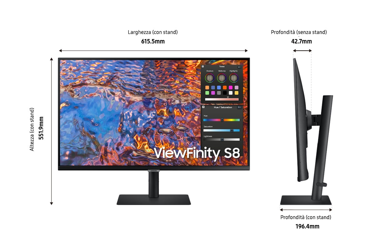 Samsung LS27B800PXU computer monitor – image 5