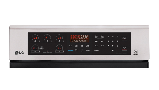 LG LRE6383ST cooker Freestanding cooker Electric Black, Stainless steel – image 4