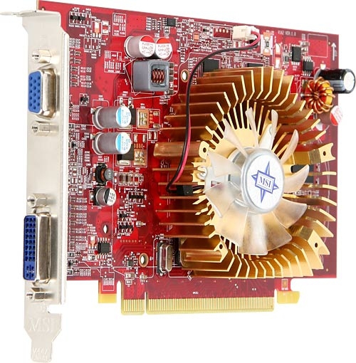 MSI R4650-D512 graphics card GDDR2 – image 1