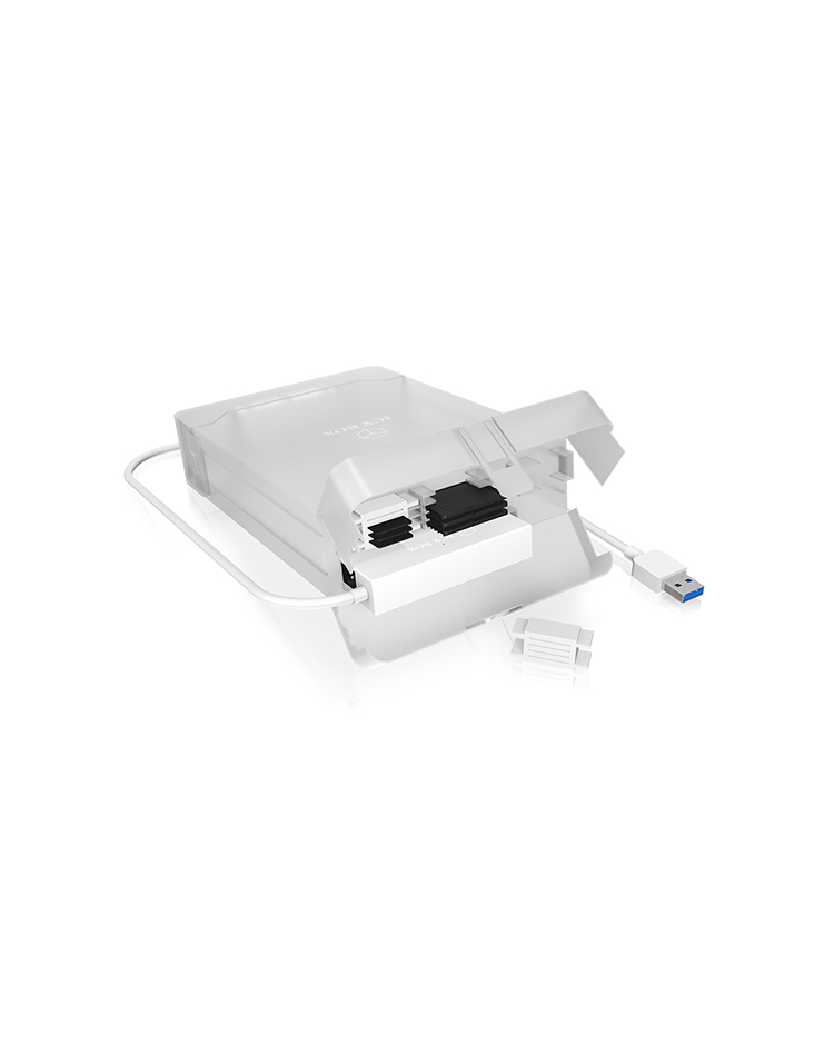 ICY BOX IB-AC705-6G USB 3.2 Gen 1 (3.1 Gen 1) Type-A White – image 5