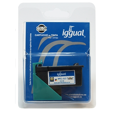 iggual PSICL513 ink cartridge Cyan, Magenta, Yellow