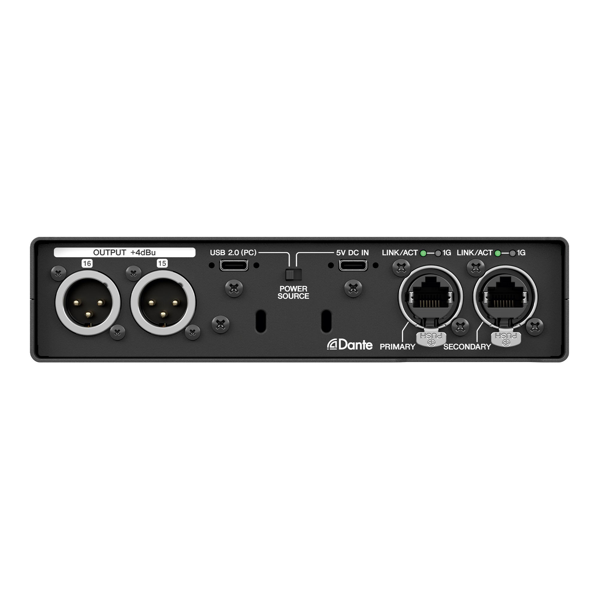 Yamaha RUIO16-D digital/analogue I/O module Analog – image 6
