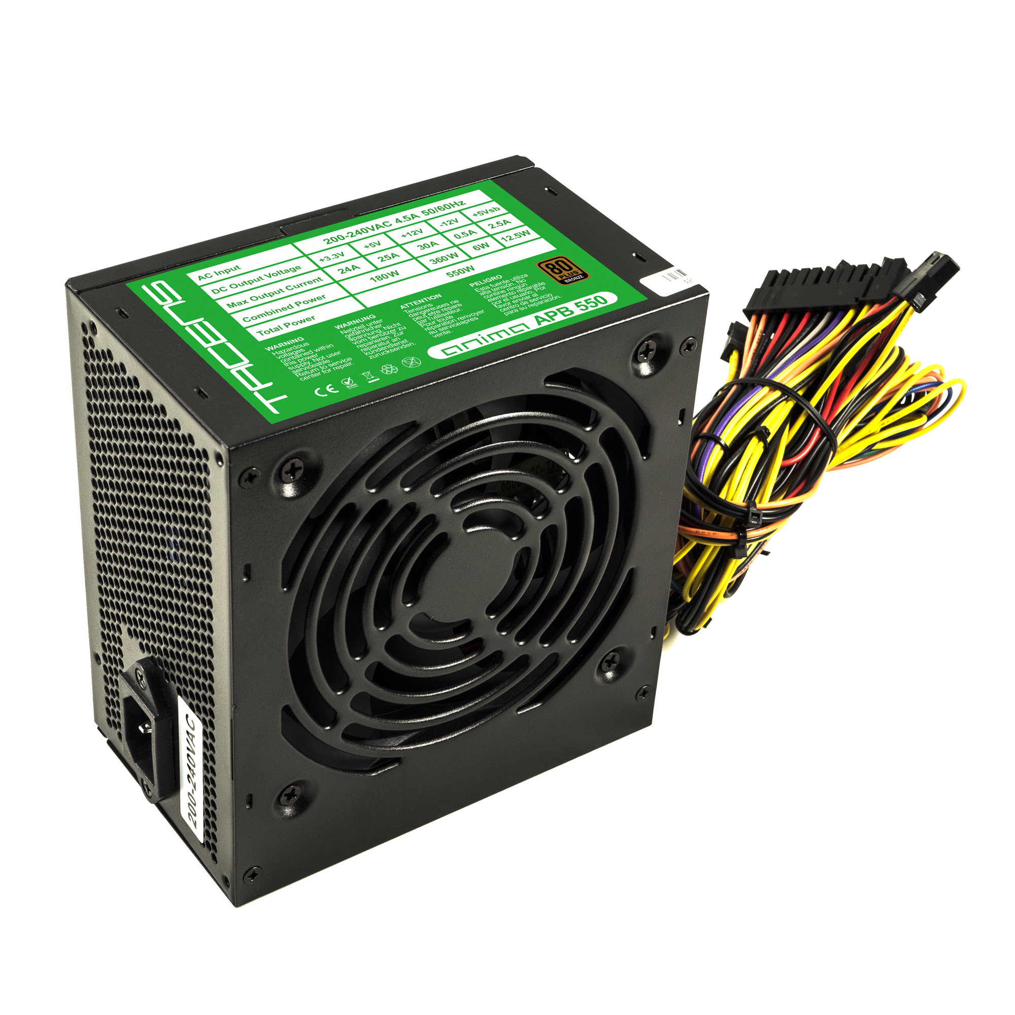 Tacens Anima APB550 power supply unit – image 6