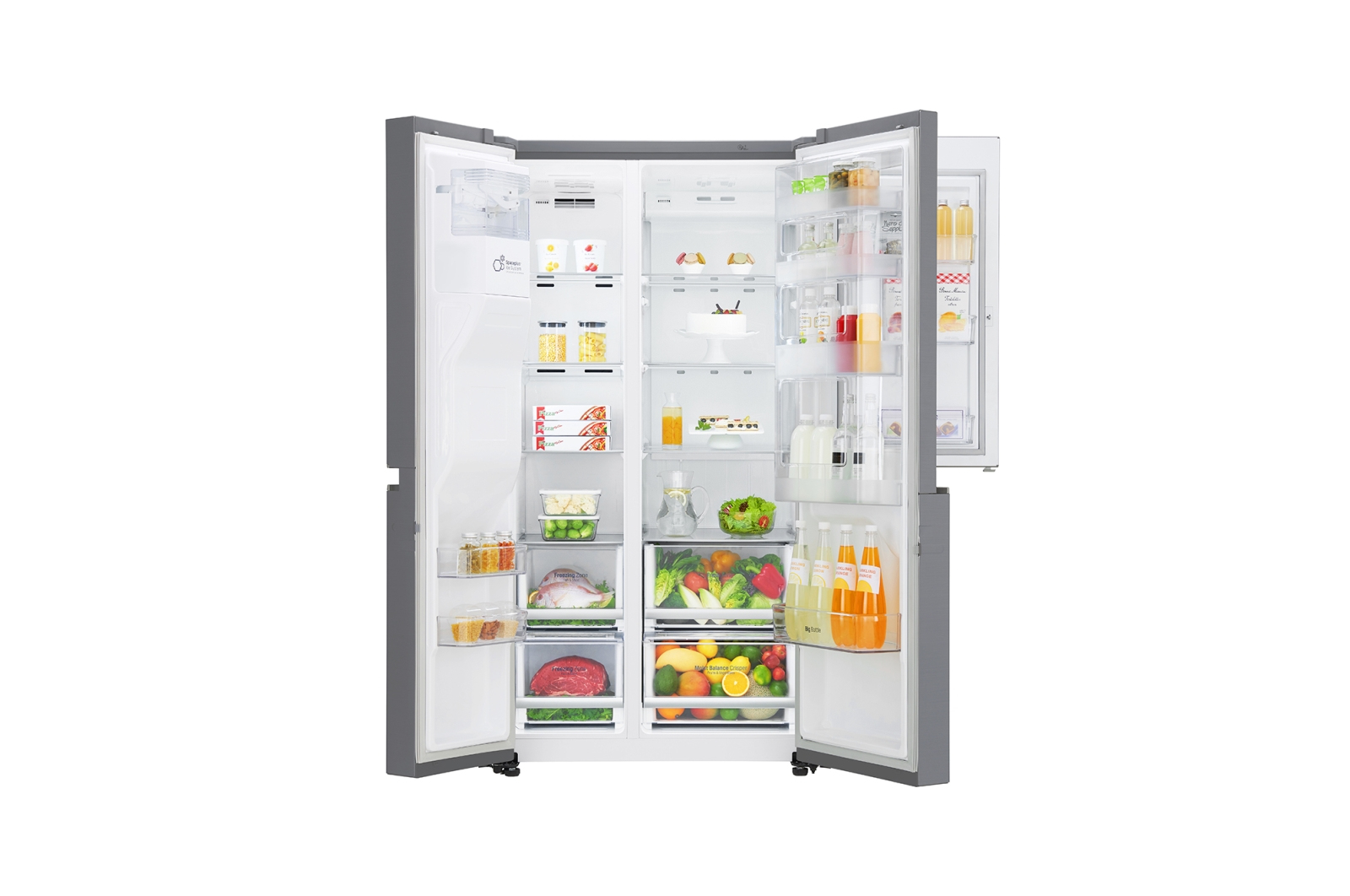 LG GSS6691PS side-by-side refrigerator Freestanding – image 5