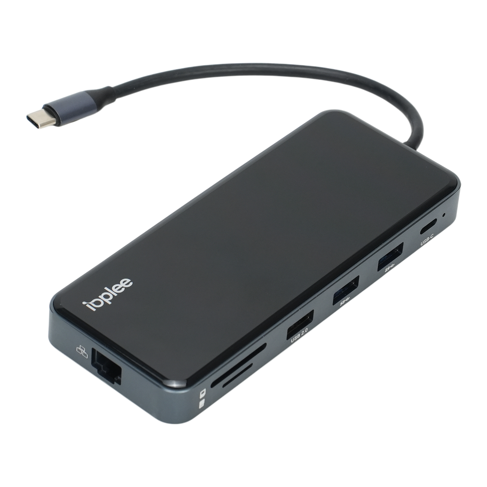 IOPLEE IOPEXTHE12IN1605 interface hub USB Type-C 5000 Mbit/s Grey