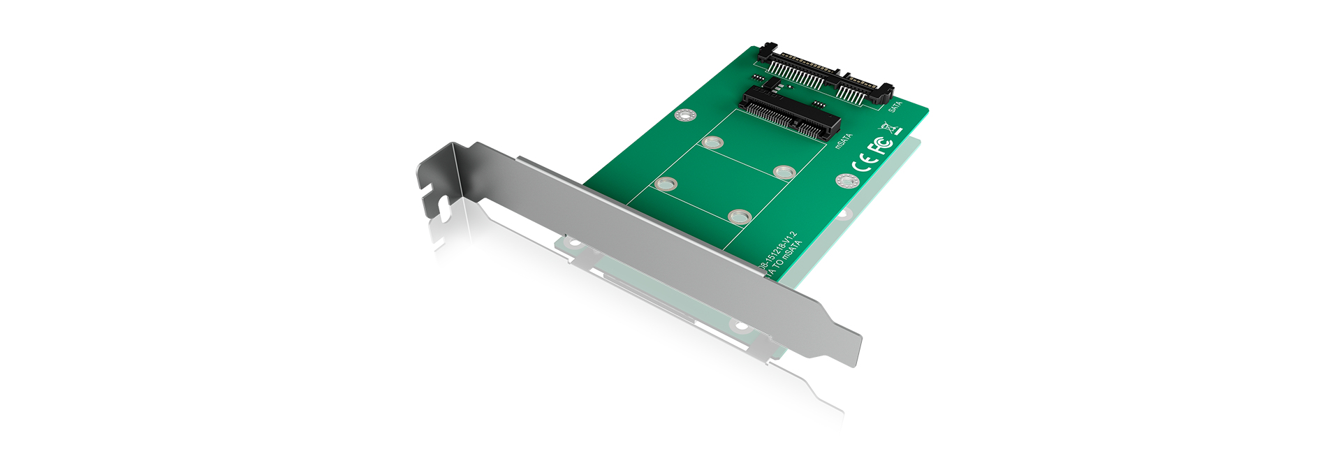 ICY BOX IB-CVB515 interface cards/adapter Internal mSATA – image 2