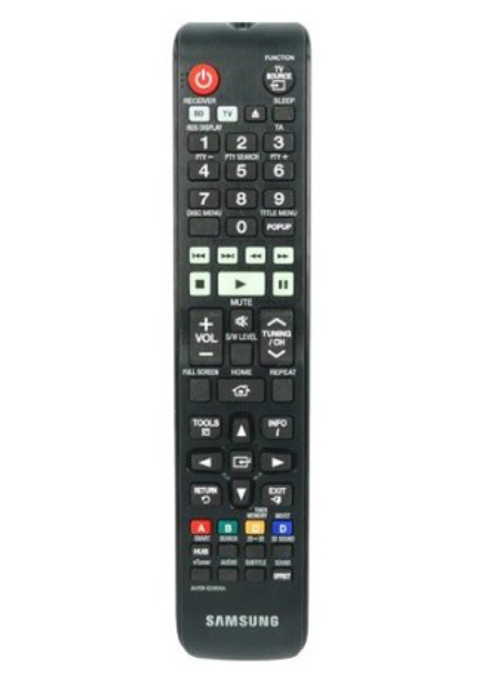 Samsung AH59-02404A remote control IR Wireless Home cinema system Press buttons