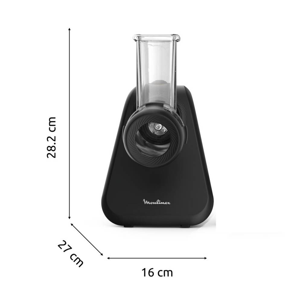 Moulinex DJ77EN10 electric grater/spiralizer Plastic Black – image 9