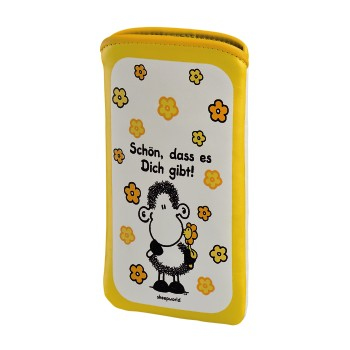 Hama 00123426 mobile phone case Sleeve case White, Yellow