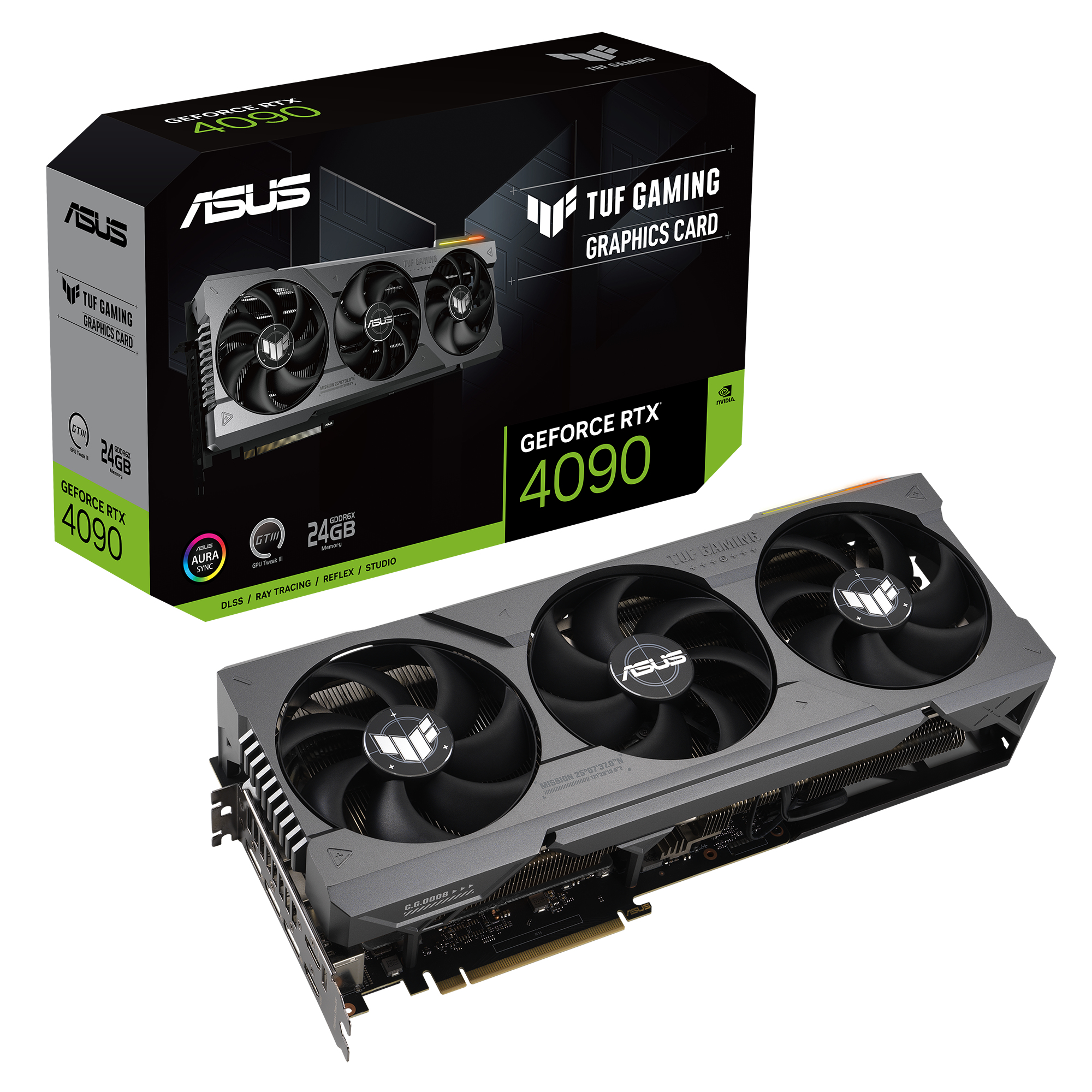 ASUS TUF Gaming TUF-RTX4090-24G-GAMING NVIDIA GeForce RTX 4090