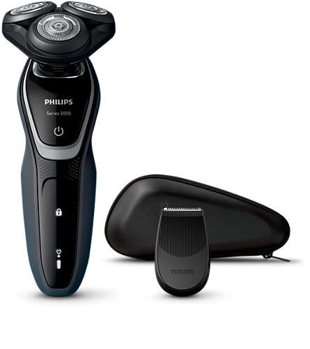 Philips SHAVER Series 5000 S5210/12 men's shaver Rotation shaver Trimmer Black