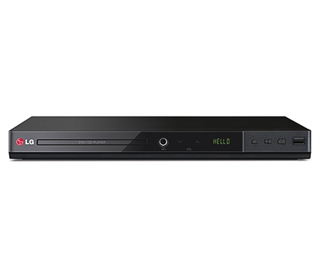 LG DP437H DVD player Black
