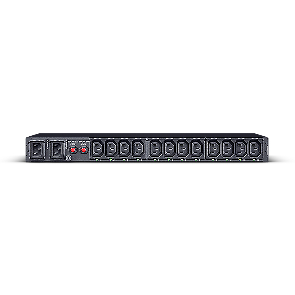 CyberPower PDU44004 power distribution unit (PDU) 12 AC outlet(s) 1U Black – image 3