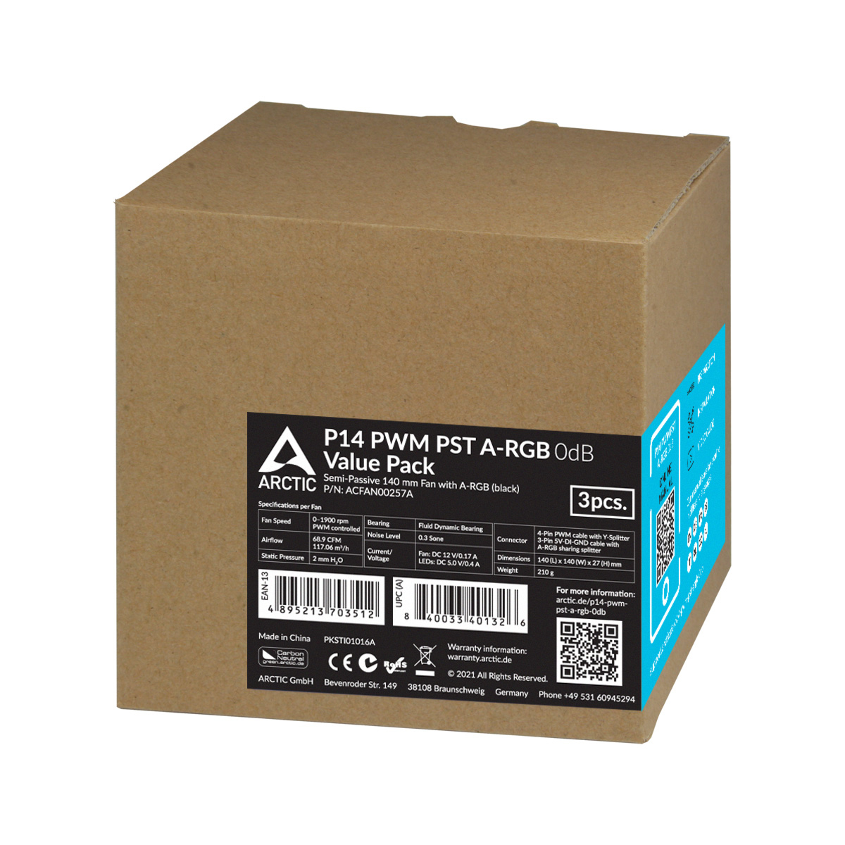 ARCTIC P14 PWM PST A-RGB 0dB – image 5