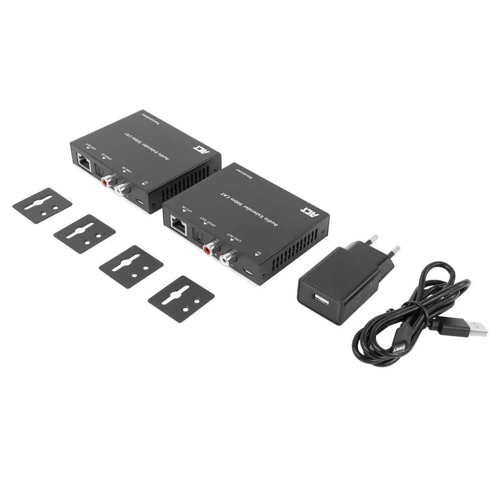 ACT Digital or analog audio extender set over CAT5e/6, with DAC, up to 300 meters – image 7