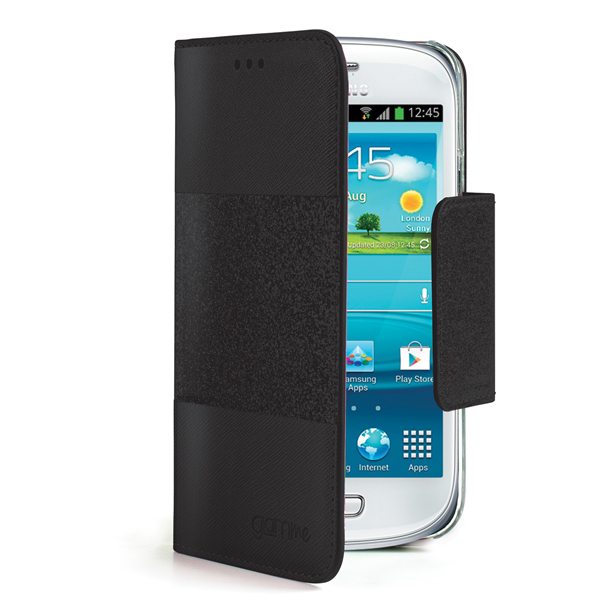 Celly GLAGES3MBK mobile phone case Folio Black