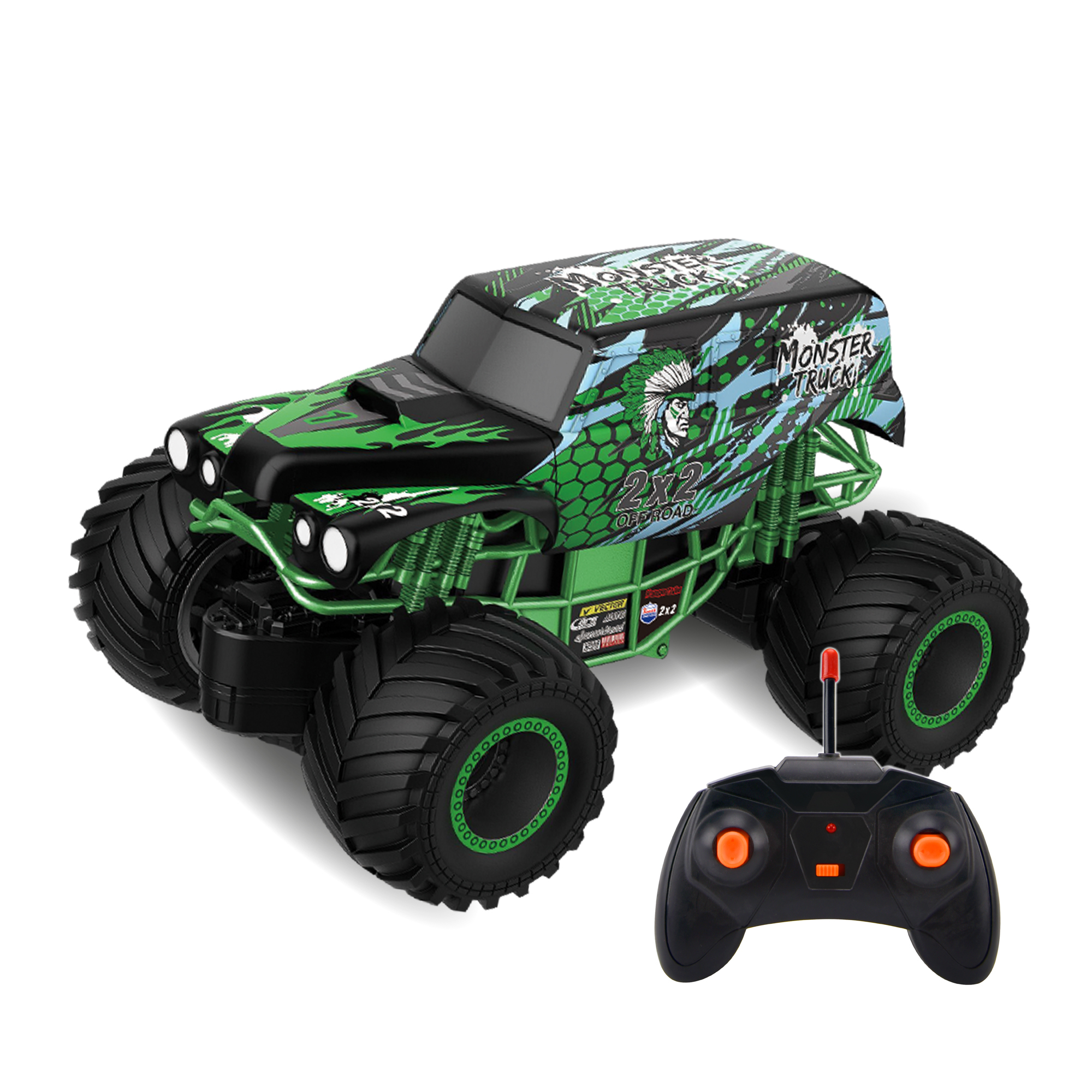 Gear2Play TR41618 Radio-Controlled (RC) model Monster truck Electric engine 1:20 – image 1