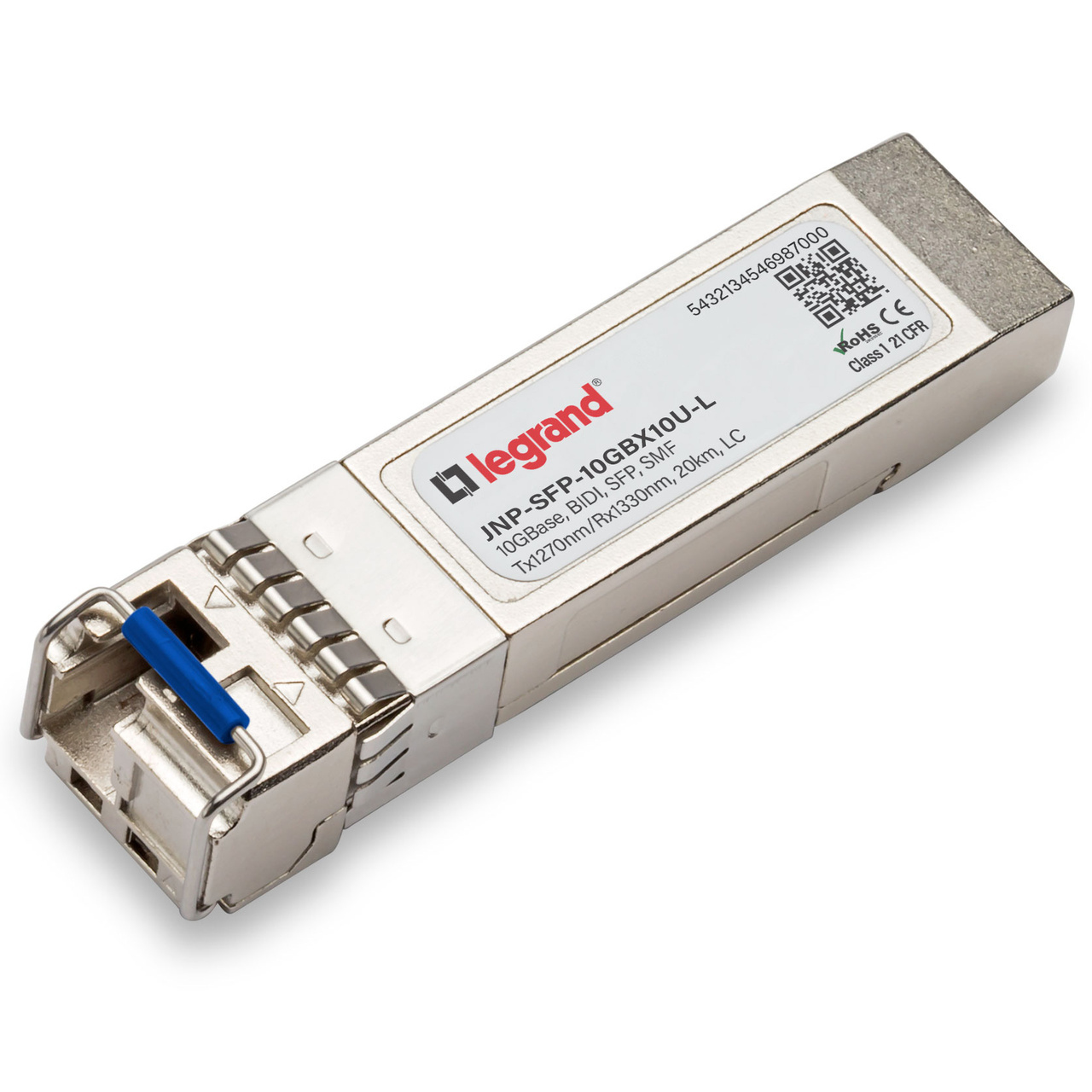 Legrand JNP-SFP-10GBX10U-L network transceiver module Fiber optic 10000 Mbit/s SFP+