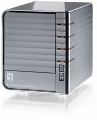 LevelOne 4-Bay SATA NAS w/ Gigabit LAN