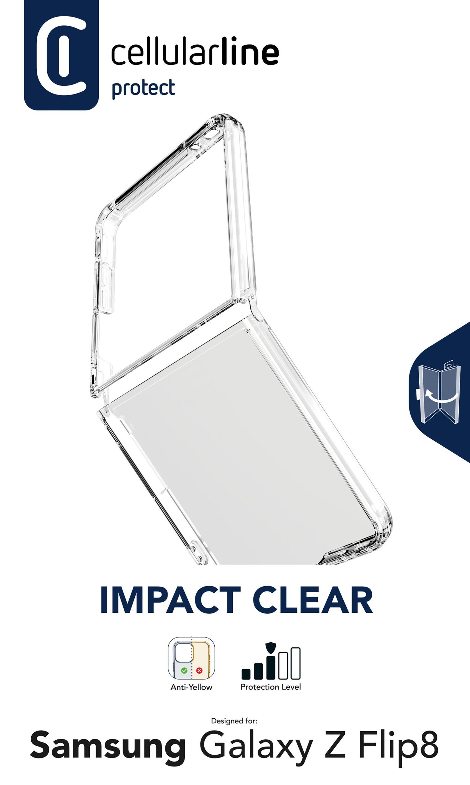 Cellularline Impact Clear - Galaxy Z Flip8 – image 6