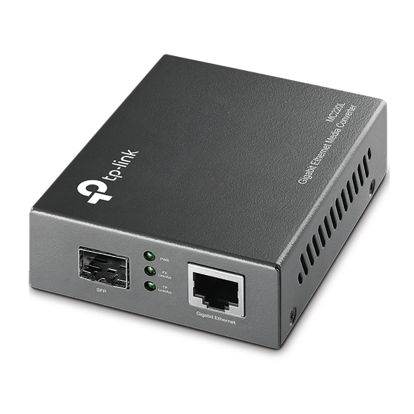 MC220L(UN) network media converter 1000 Mbit/s Multi-mode, Single-mode Black
