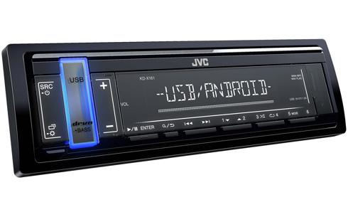 JVC KD-X161 car media receiver Black – image 2