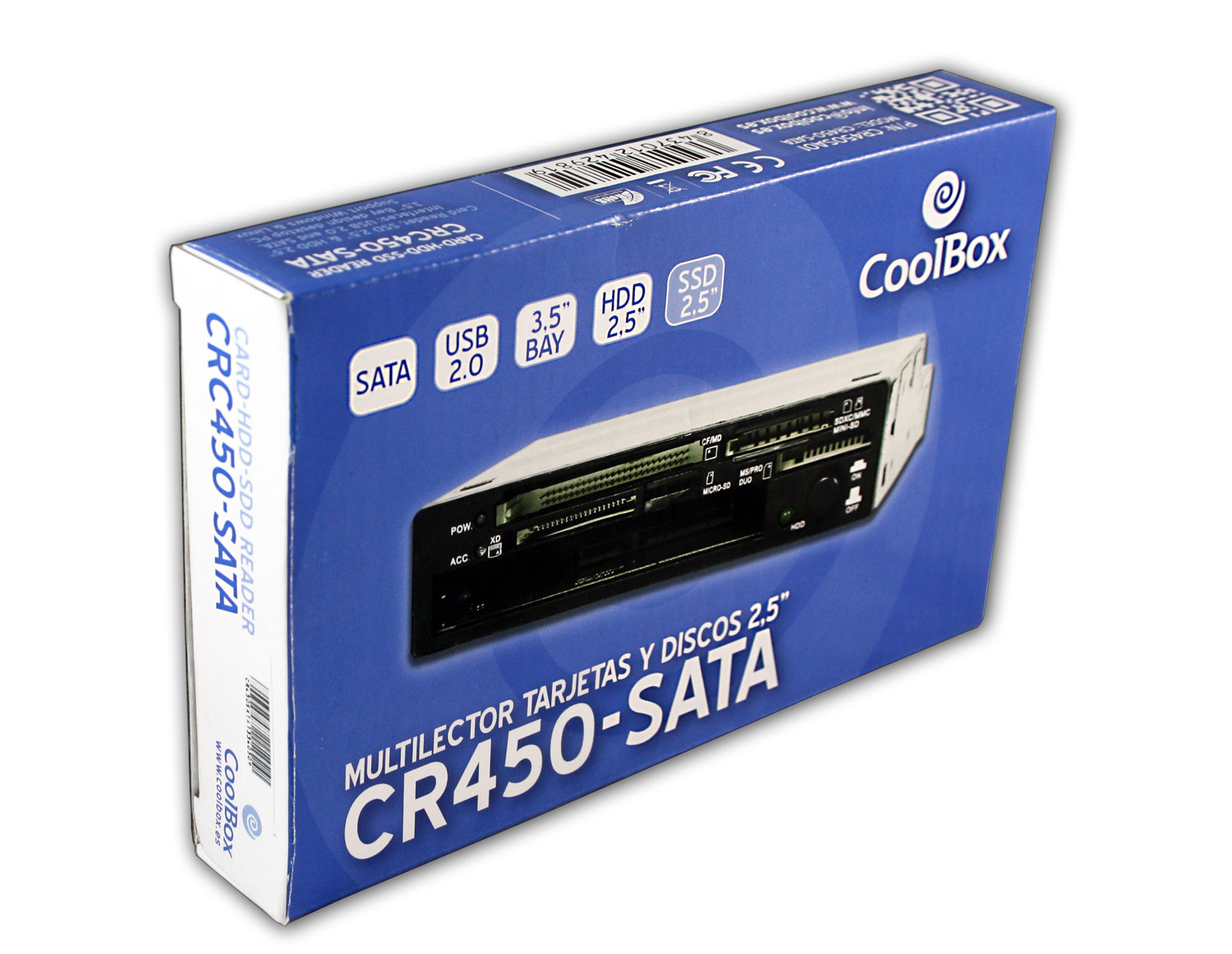 CoolBox CR450SA01 card reader SATA Internal Black – image 2
