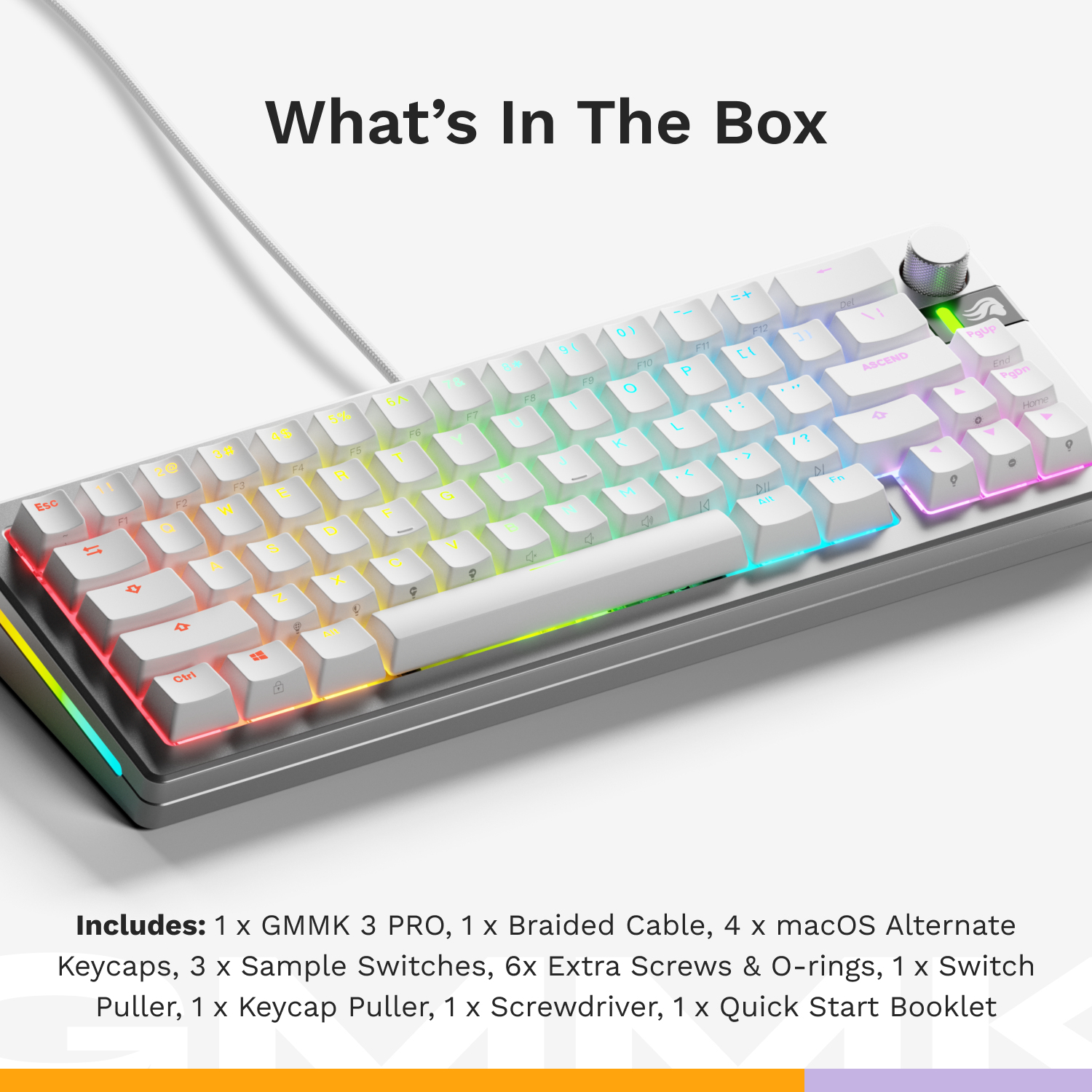 Glorious Gaming GMMK 3 PRO 65% Prebuilt – image 8