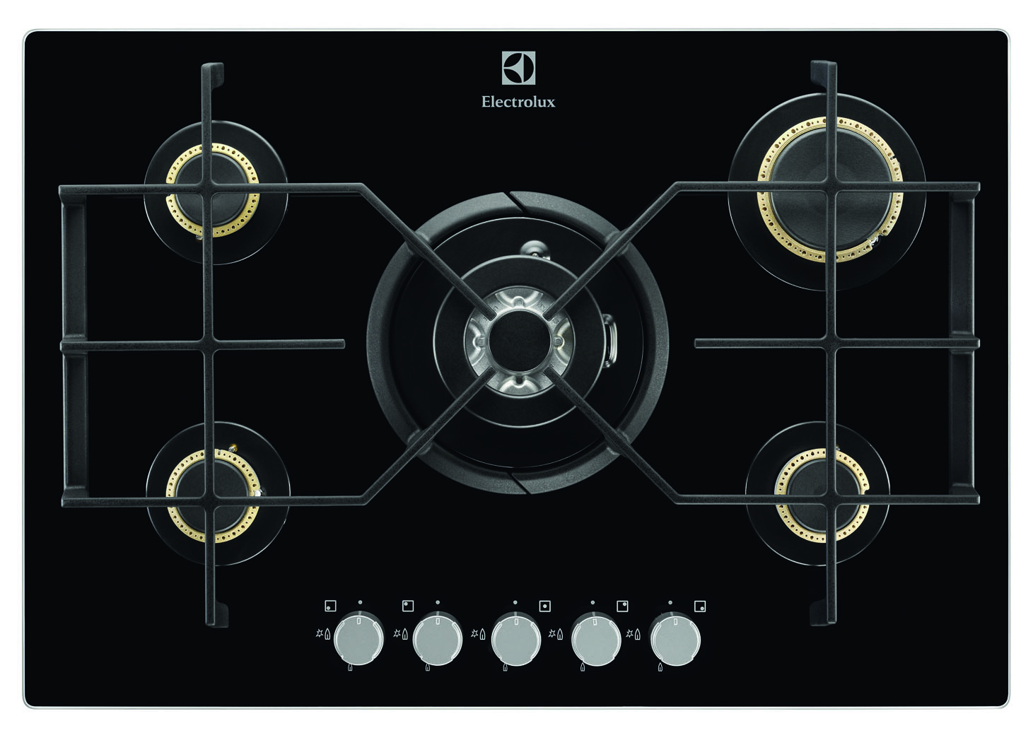 Electrolux EGT7355NOK Black Built-in Gas 5 zone(s) – image 1