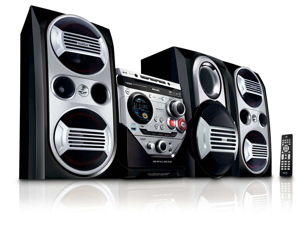 Philips FWM583 MP3 Mini Hi-Fi System – image 2