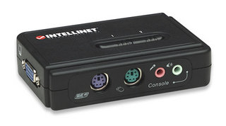 Intellinet 150101 KVM switch Black – image 1