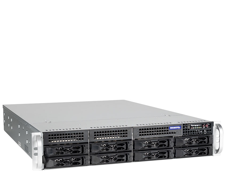 bluechip SERVERline R42314s server 960 GB Armadio (2U) AMD EPYC 7313P 3 GHz 16 GB DDR4-SDRAM 650 W