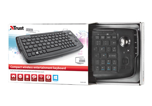 Trust 17927 keyboard RF Wireless Slovakian Black – image 3