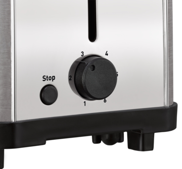 Tefal TT330DMX toaster 6 2 slice(s) Stainless steel – image 4