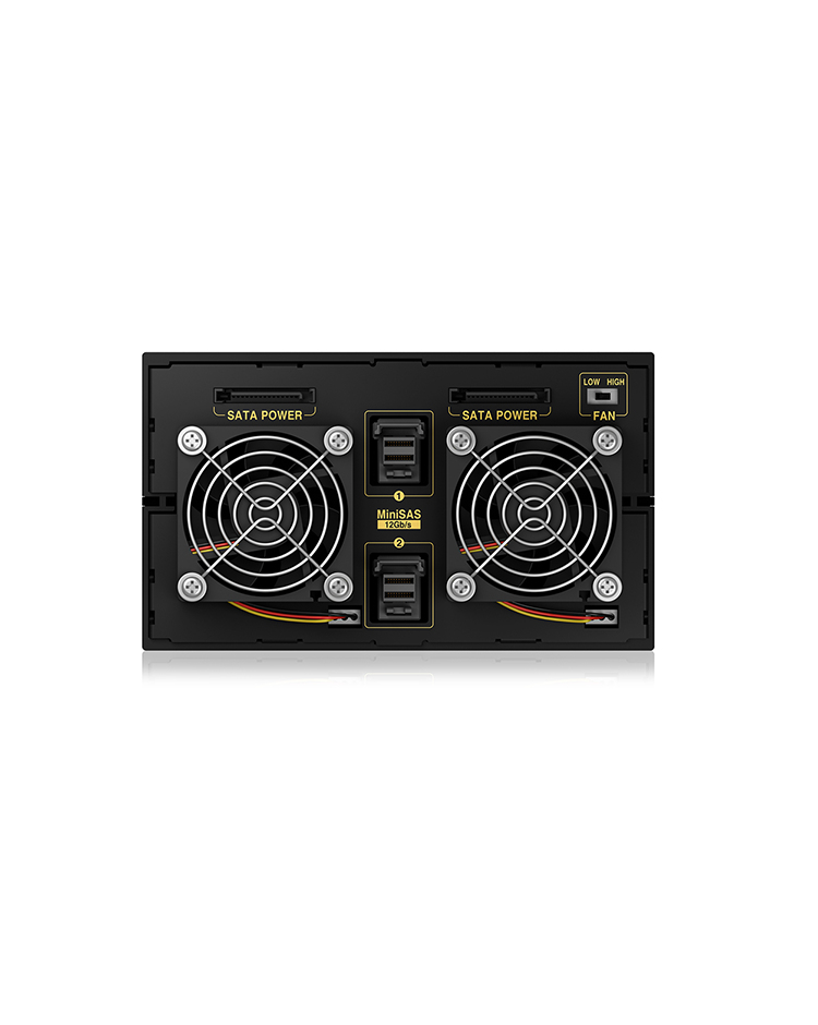 ICY BOX IB-2281SAS-12G disk array Black – image 8