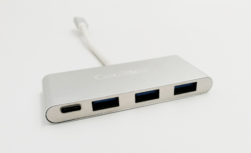 CoolBox COO-HUC3U3PD interface hub USB 3.2 Gen 1 (3.1 Gen 1) Type-C 5000 Mbit/s Aluminium – image 2