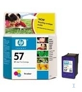 HP 57 Tri-colour Inkjet Print Cartridge