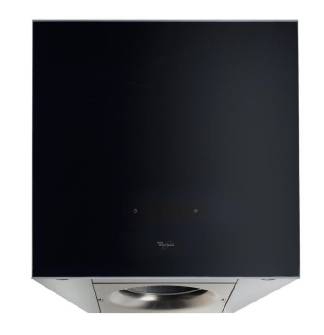 Whirlpool AKR809MR cooker hood Island Black 800 m³/h