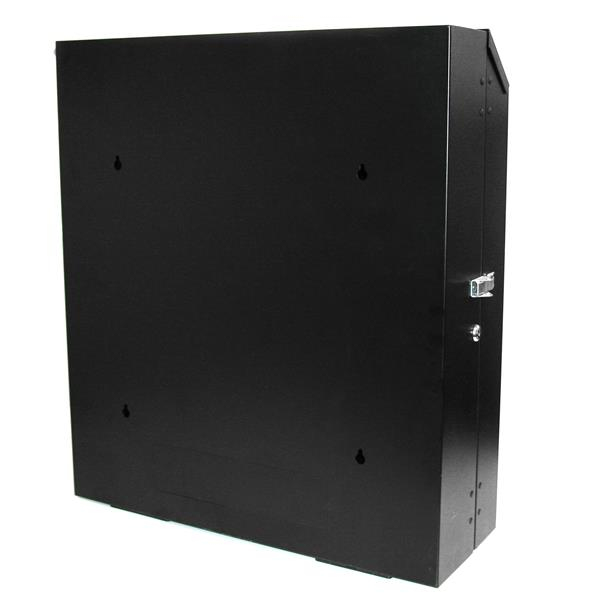StarTech.com Wall-Mount Server Rack with Dual Fans and Lock - 4U – image 3