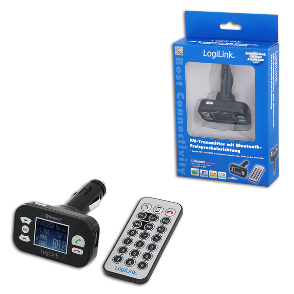 LogiLink FM0002 FM transmitter 87.5 - 108 MHz Wired Black – image 2