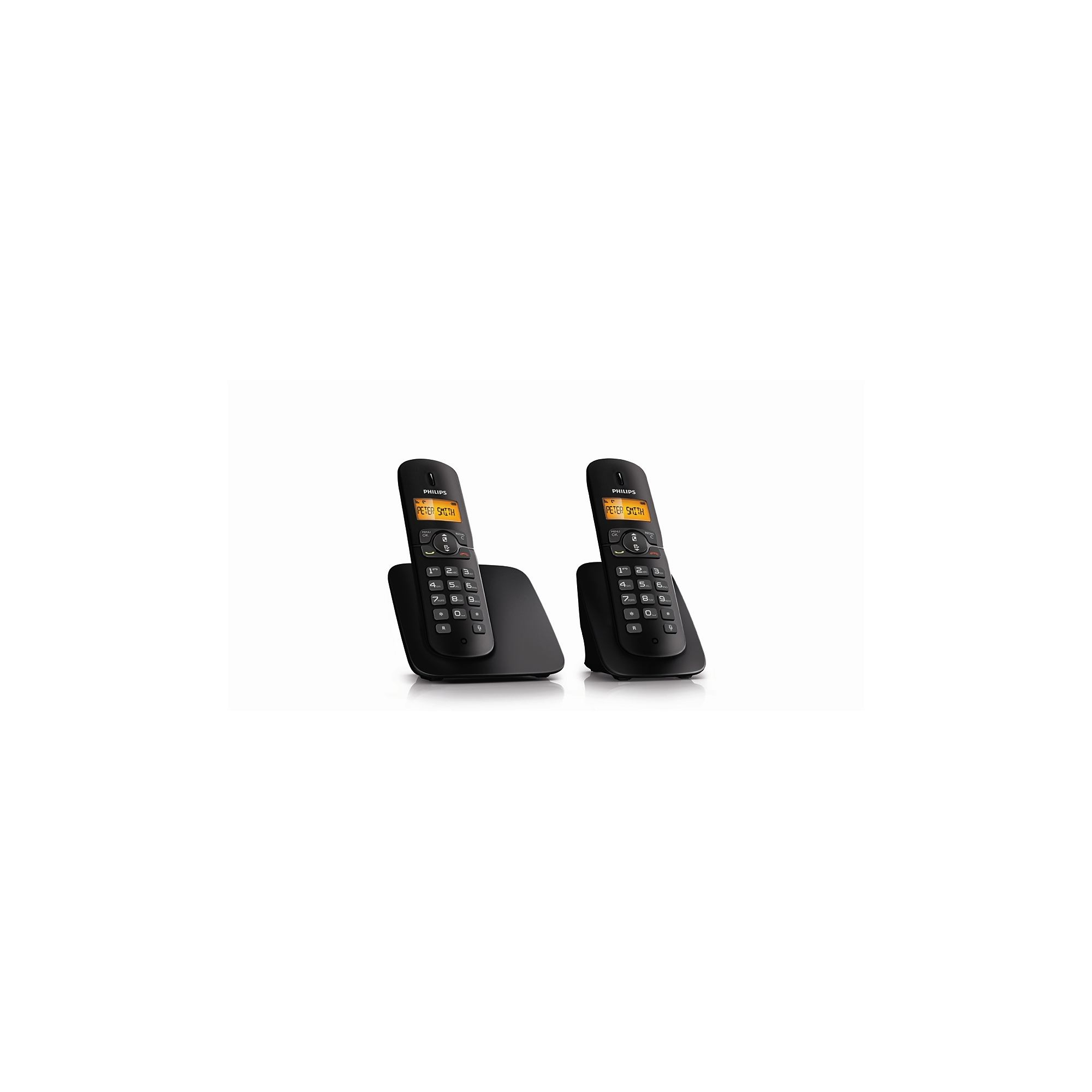Philips CD1802 DECT telephone Caller ID Black – image 2
