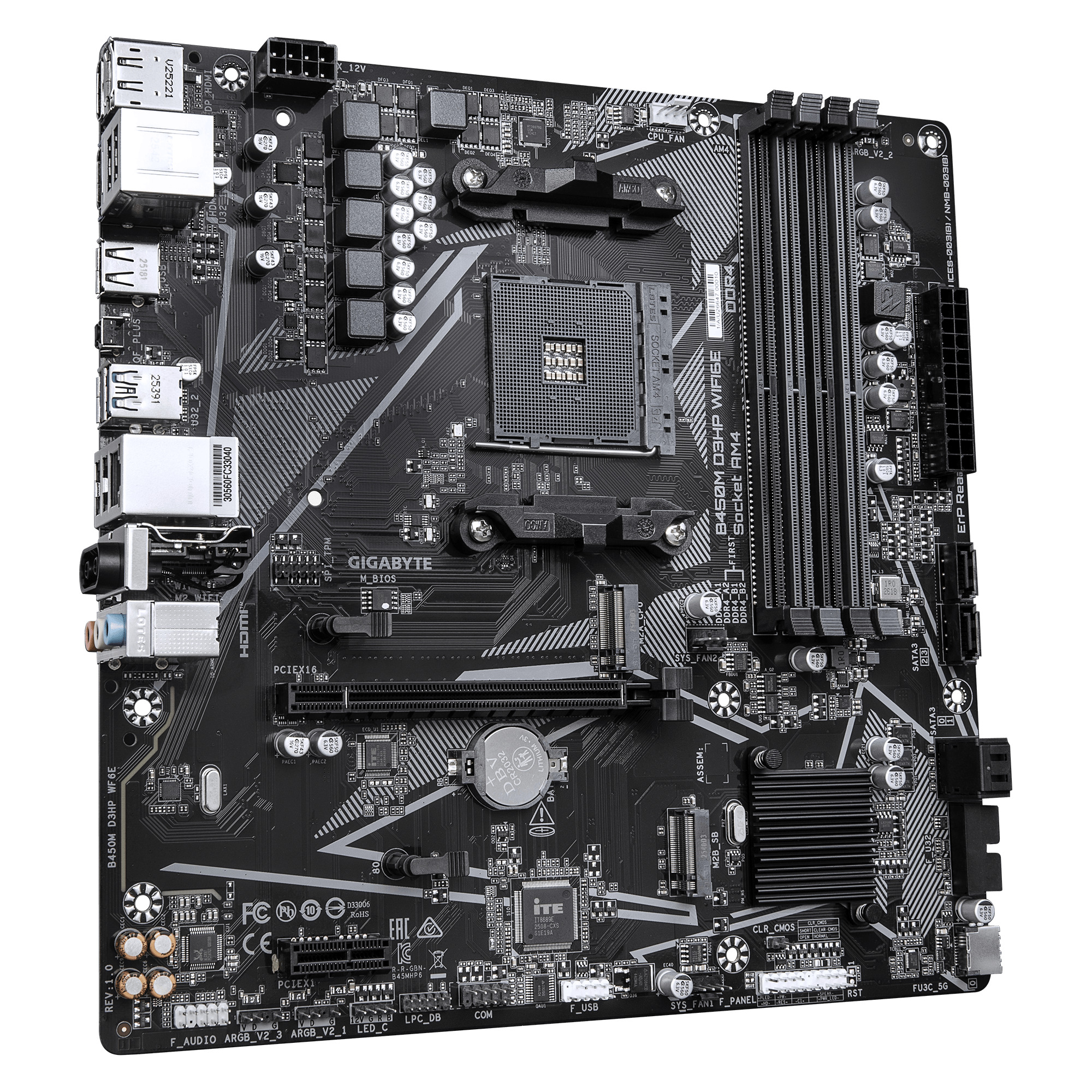 GIGABYTE B450M D3HP WIFI6E – image 3
