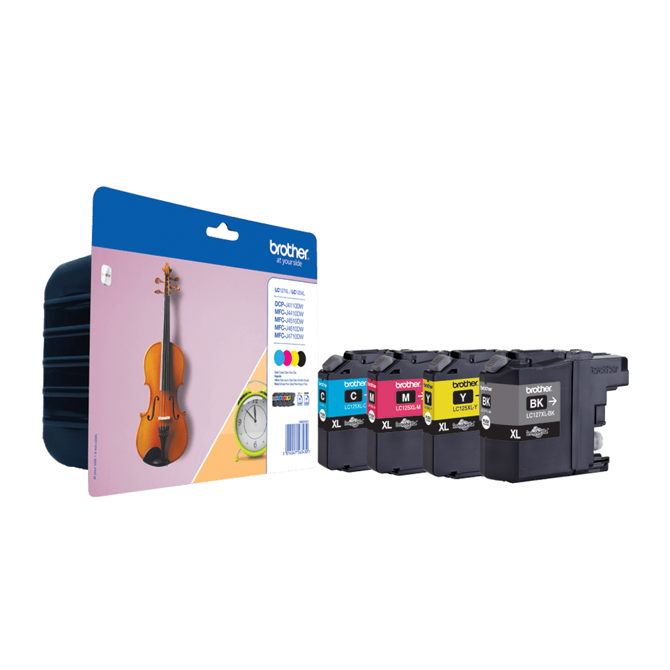 Brother LC127XLVALBP ink cartridge 4 pc(s) Original Black, Cyan, Magenta, Yellow – image 4